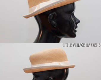 Straw Fedora Made in Montreal