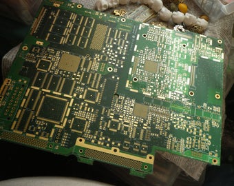 Green Circuit Board for Crafts 26.5x21 cm