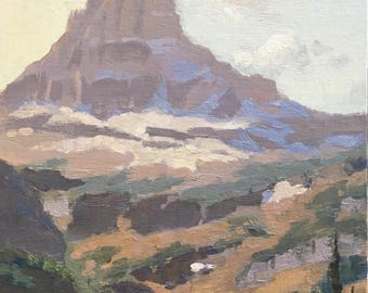 Nature's Peace - Original contemporary landscape painting - Oil Painting