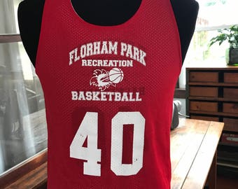 Vintage 1990's Basketball reversible mesh jersey