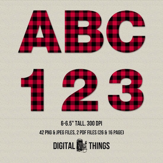 printable digital alphabet letters numbers clip art clipart