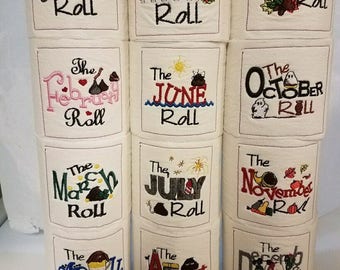 12 Months of Toilet Paper