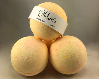 Bath Bomb Mango Shea Butter