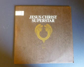 Jesus Christ Superstar A Rock Opera Vinyl Record LP DXSA-7206 (2) Record Set With Word Booklet Insert DECCA Records 1970