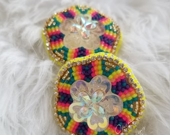 Native American Beaded Earrings