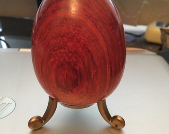 Padauk Wood Kaleidoscope Egg
