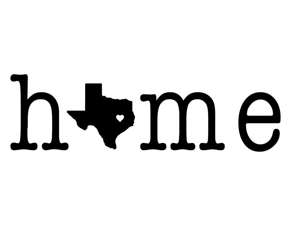 Download I Love Texas Home Stencil Wooden Pallet Home Sign