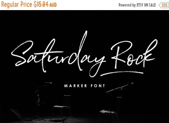 70% OFF Sale Calligraphy Font, Modern Calligraphy, Digital Fonts, Wedding Font, Invitation Font, Script Font, Digital Download, Saturday Roc