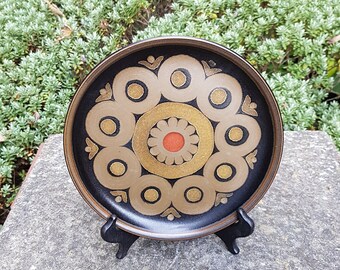 Vintage Denby Arabesque stoneware salad plate