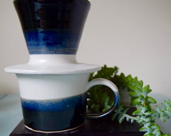 Black and White Coffee Dripper