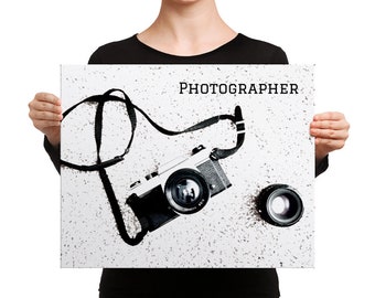 Photographer | 16x20 Canvas Print