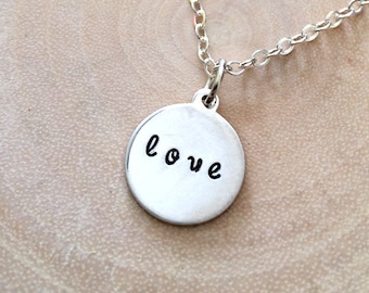 Love Charm Necklace - Personalize Me