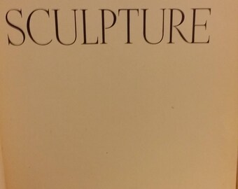 Etruscan Sculpture- vintage hardcover book - 1941 - 1st edition- Phaidon Edition, Oxford University Press NY, Ludwig Goldschneider