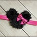 Minnie Mouse Headband/ Disney Headband, Mickey Headband, Baby Headbands, Newborn Headband, Minnie Headband,Infant Headband, Baby Hairbows