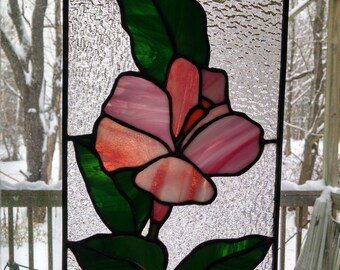 Hyacinth, Flower, Stained Glass Panel, Gift