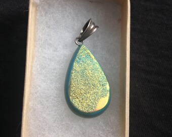 Druzy and Sterling Silver Pendant / Necklace