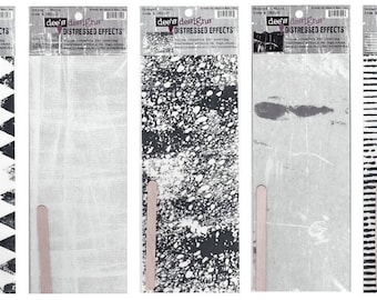 Rub - ons transfers distressed effects scrapbooking Ms. Dee's Designs 31 cm x 10 cm