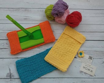 Crochet Swiffer Cover Set of 3 Handmade Crocheted cotton swiffer covers Reusable Eco-friendly cover wet or dry mopTeachers Mother's Day gift