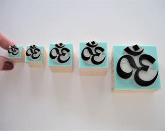 OM Rubber stamp. Om Stamp. Om symbol stamp. Yoga rubber stamp. Yoga Stamp. Mantra rubber stamp. Mantra Stamp. Sanskrit stamp. Namaste stamp