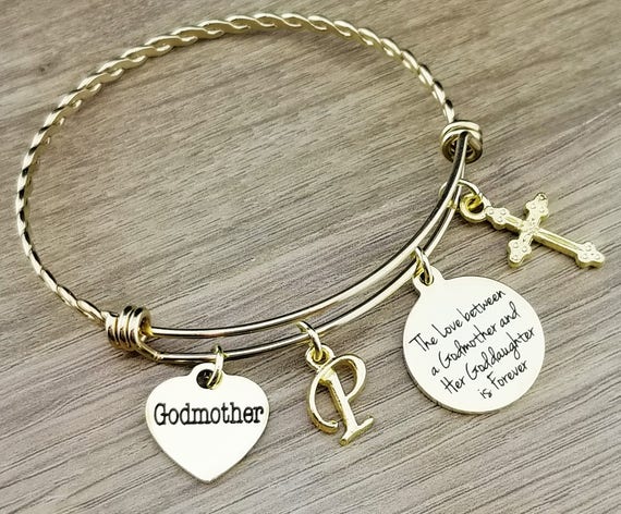 Gold Godmother Bracelet Godmother Gift Fairy Godmother Fairy Godmother Gift Gift for Godmother Gifts for Godparents Gifts for Godmother