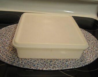 Large Tupperware Square Container