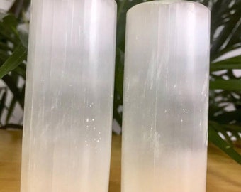 Selenite Harmonizers (set of 2)