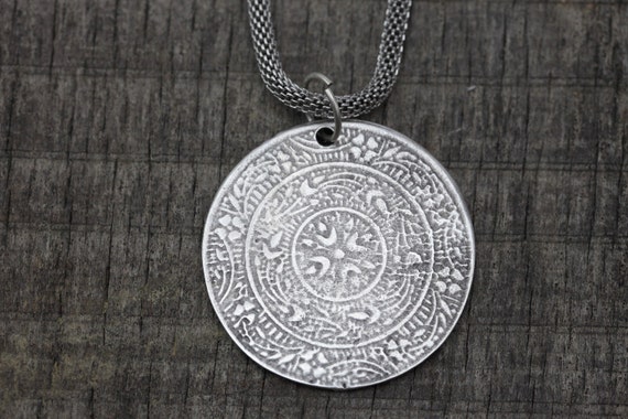 Necklace silver-plated Bohemian Jewelry Tribal jewelry
