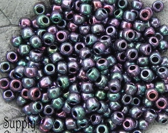 3/0 Higher Metallic Dragonfly Toho Seed Beads - 19 -20 Grams - 2065 - Toho 3-505 Higher Metallic Dragonfly