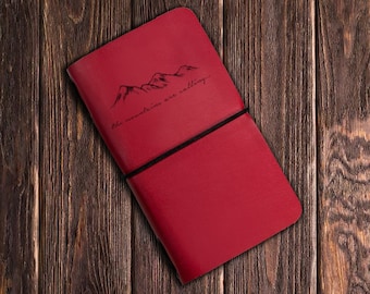 Petite montagne - cahier Journal - les montagnes sont appel - cadeau - cadeau de graduation - cadeau ADO - sketchboo - carnet de voyage