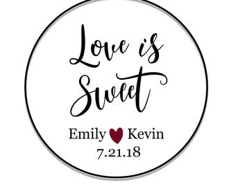 Custom Favor Stickers | Thank You Label Stickers | Wedding Favor Stickers | Wedding Stickers | Thank You Stickers | Cookie Label Stickers