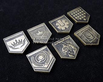 Destiny Elite Medals. Cold cast in brass so you can show off your accomplishments.