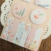Kawaii Sticky Notes Set - Angoo Schedule Marker - Pink Flamingo Flower - Small Memo Pads and Tabs - Animal