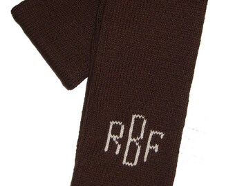 Monogrammed Scarf