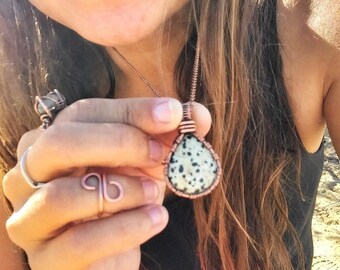 Dalmatian Jasper Necklace