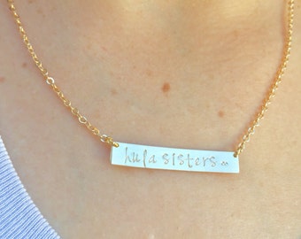 Hula Sisters Necklace, Hawaiian Jewelry, Halau Jewelry, Hawaiian Necklace, Hula Sisters
