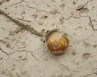 Criztalizado Natural Rose button