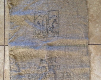 Produce of Brazil Burlap Coffee Sack