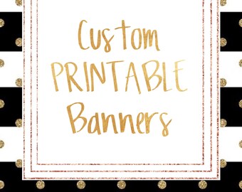 Happily Ever After Printable Banners