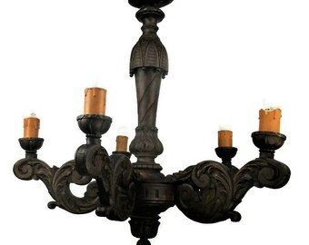 Kronleuchter Pendelleuchte Lampe Holz Lampen Holz