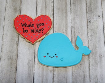 Whale You Be Mine Buttercream Cookie Boxed Set