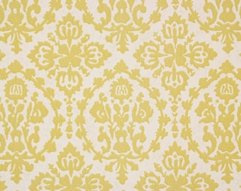S Vintage Wallpaper Retro Yellow Flocked Damask On White By The Yard S Vintage Wallpaper Retro Yellow Flocked Damask On White By The Yard