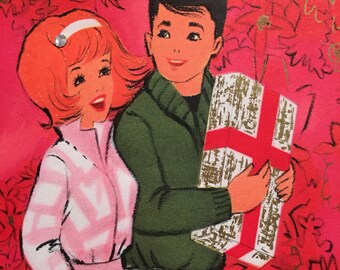 Vintage Birthday Card Unused 1950s