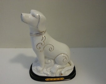 Chinese Ceramic Dog Figurine