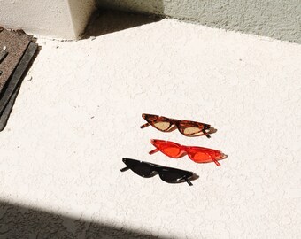 Sam Slim Cat-eye Sunglasses
