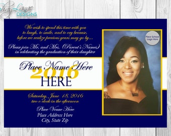 High School Graduation Announcement
