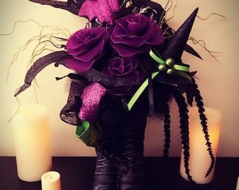 Witches Boot Floral Arrangement