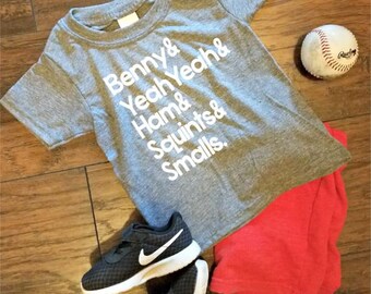 Sandlot Shirt | Toddler Sandlot Shirt | Benny shirt | You're Killing Me Smalls | Baseball Shirt | Toddler Baseball Shirt | Smalls Shrit
