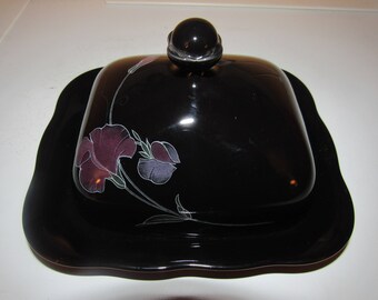 Rectangular covered butter dish Tango by Mikasa