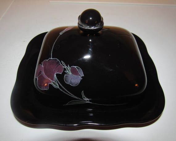 Rectangular covered butter dish Tango by Mikasa