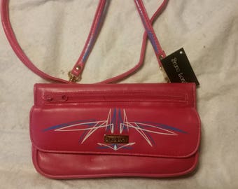 Pinstriped Bruno Lorelli Purse